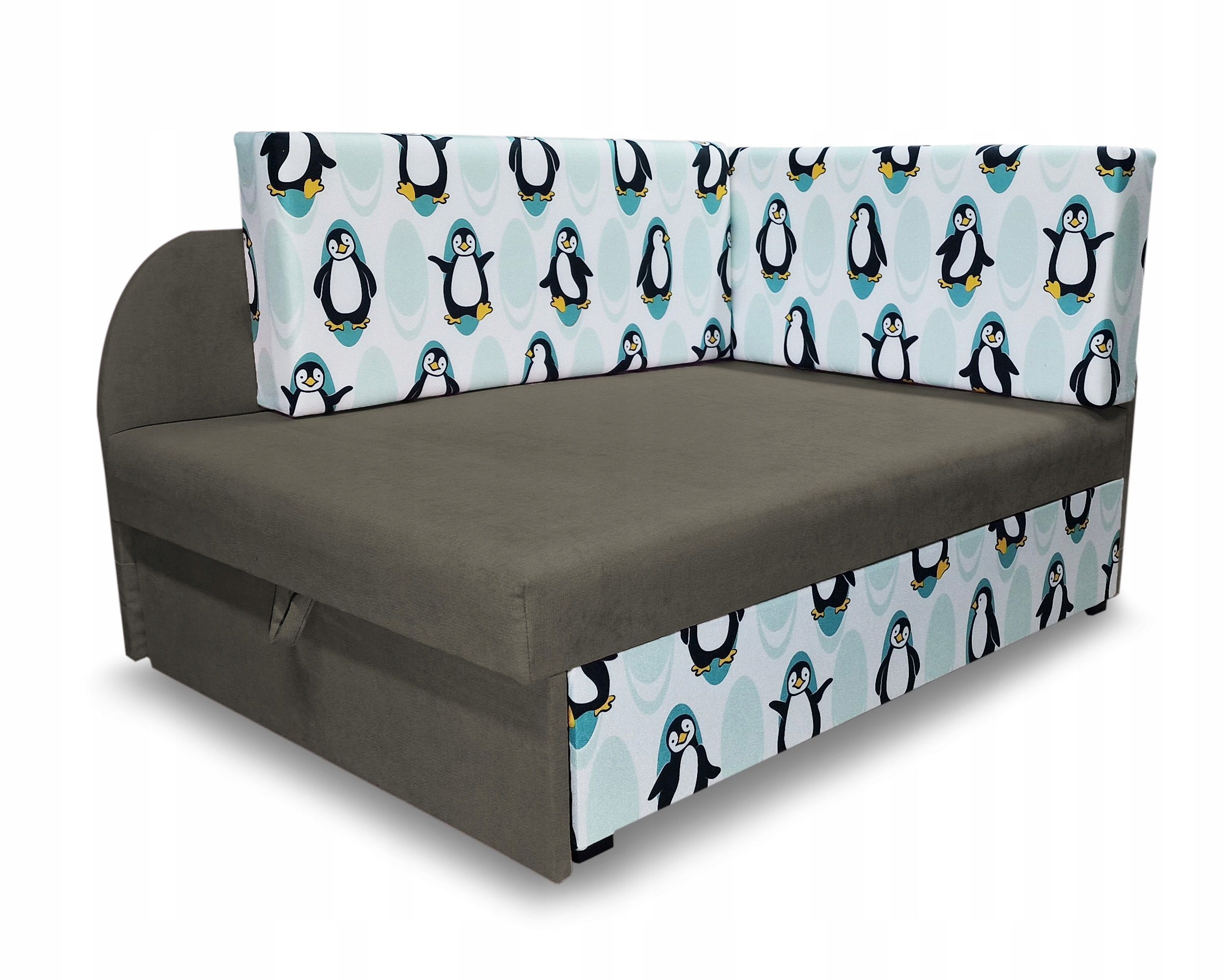  Children&#39;s bed angular - foldable with regulation length, corner winnie the pooh