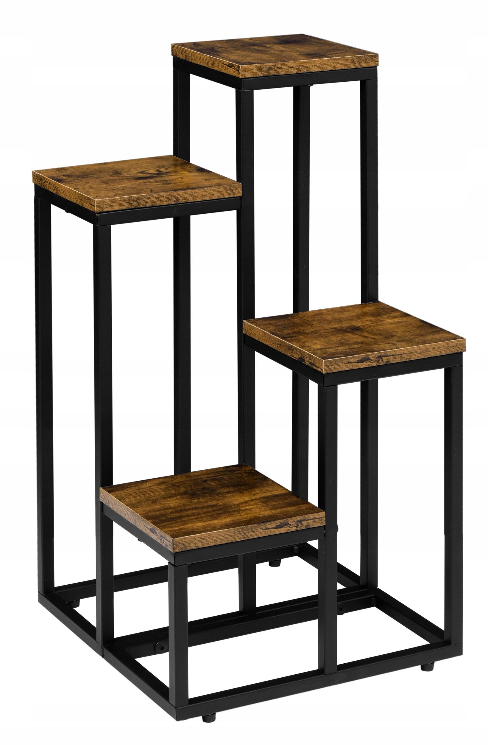  Metal stand for flowers flower stand flowerpots standing shelf with shelves loft style