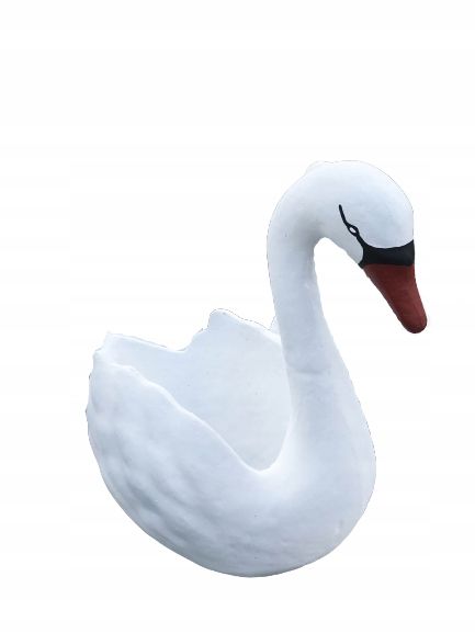  Figurky zahrada zvířata postavy konkrétní labuť