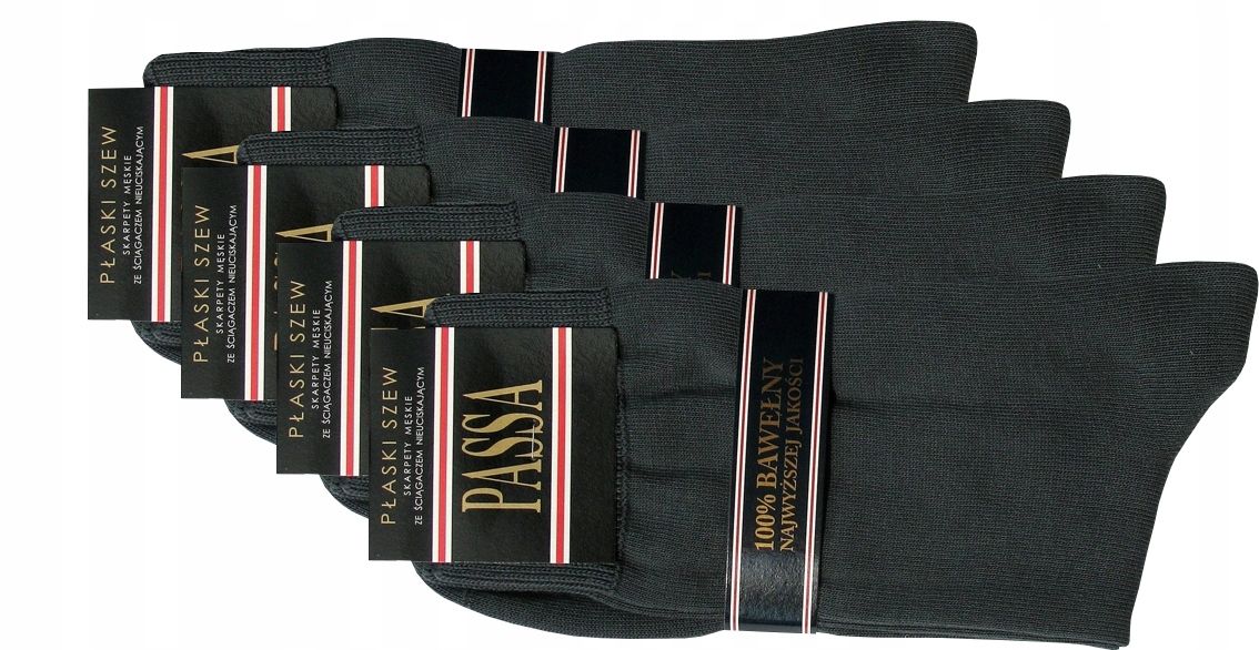  Ponožky rg.socks passa černá barva velikost 41-43