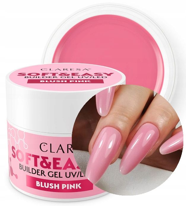  Claresa rubber gél tiksotropia želé 11 svetlo ružová 45g+ šablóny