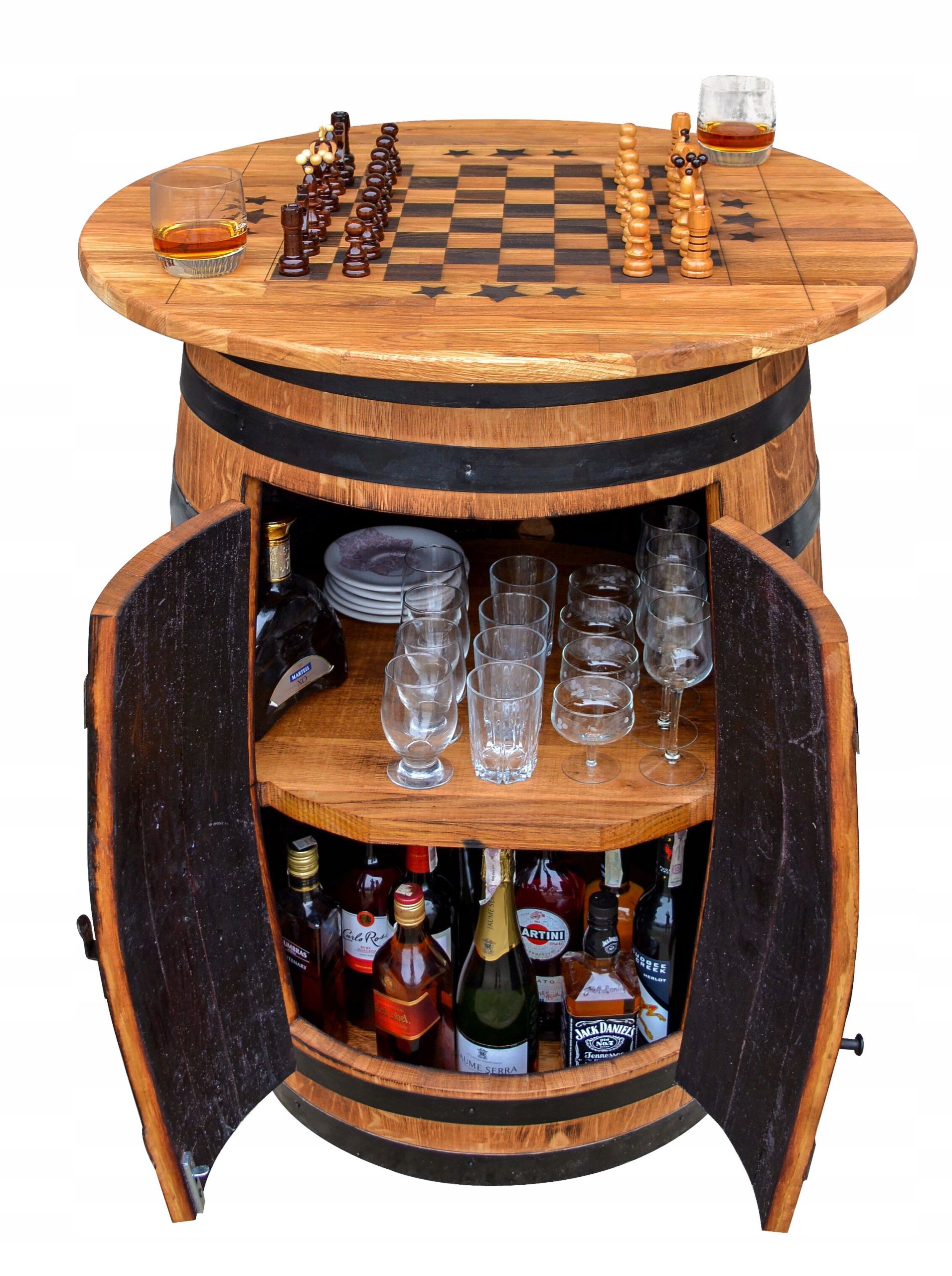 Ozolkoka muca bārs 1 durvis, bārs par alkoholu