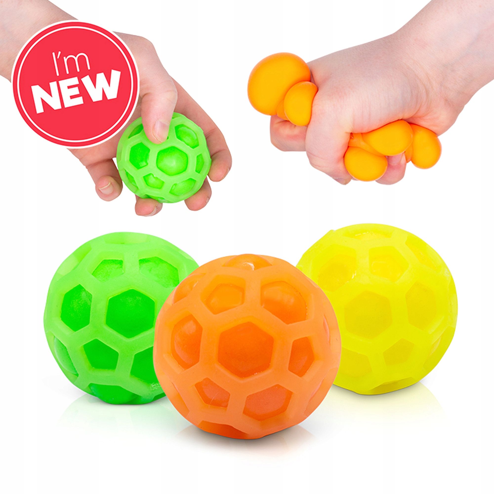  Scrunchems tutti frutti squish ball ball antistress obst nein needoh