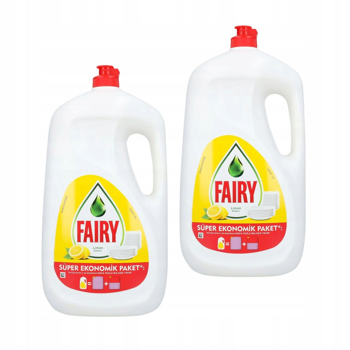  Veiksmingas plovimo skystis indų fairy citrina 2600ml didelis butelis