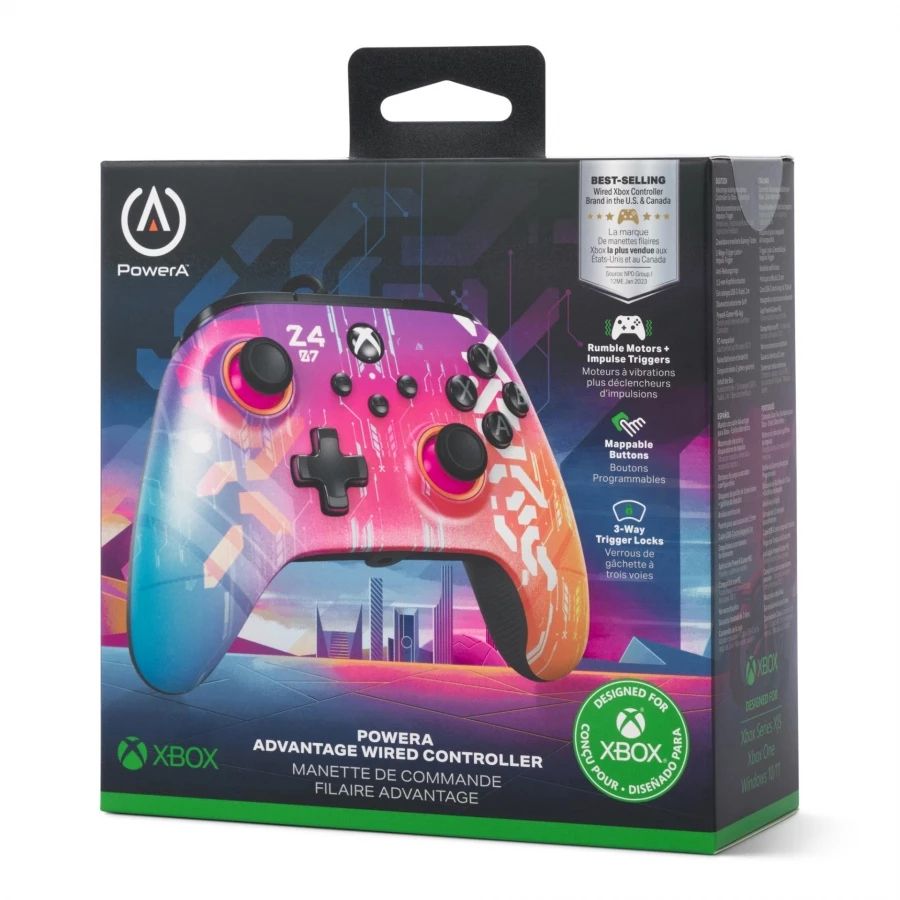  Powera help wired advantage cyber styles xbox series x xone win 10 11