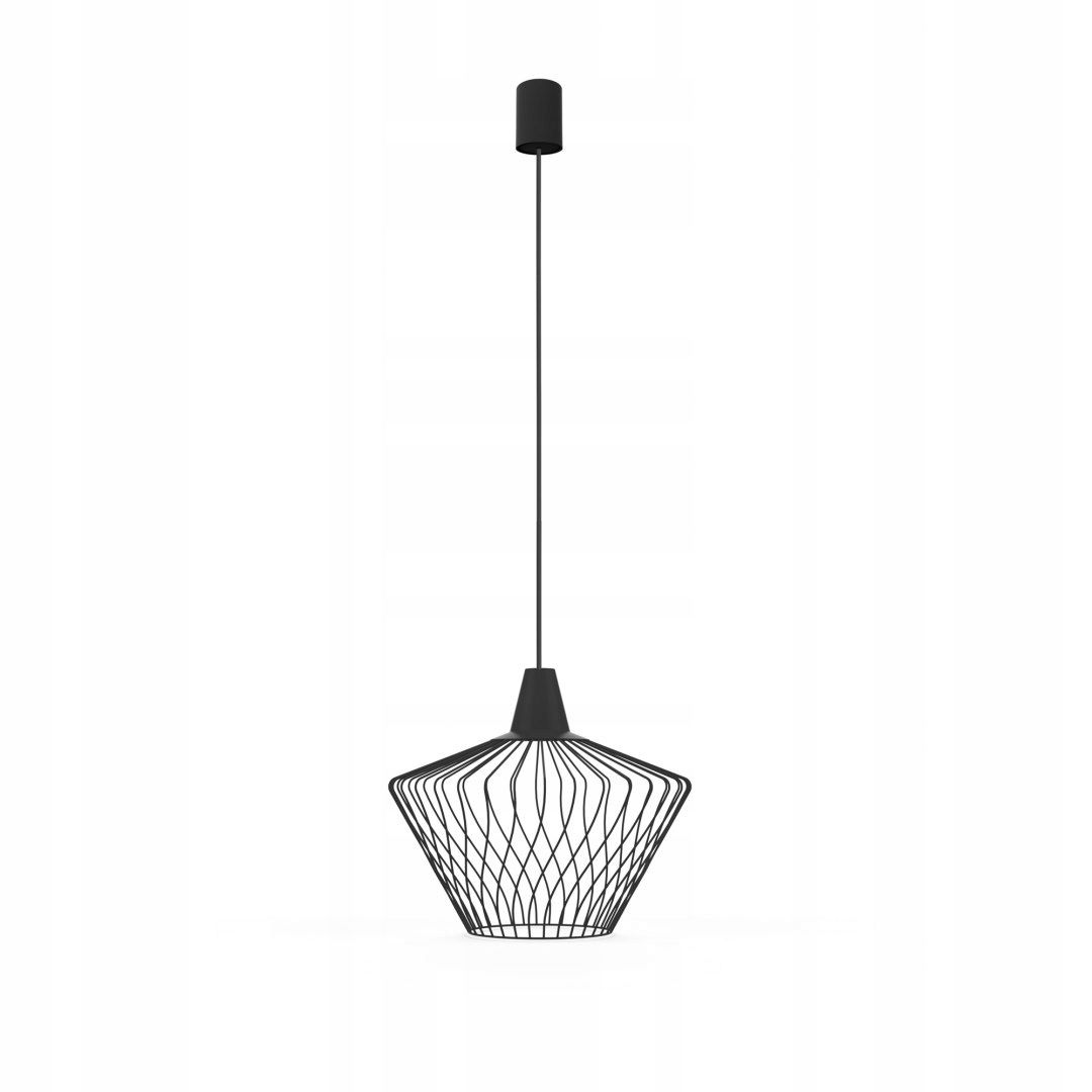  Piekarināma lampa luksor s melna krāsa elegants nowodvorsk