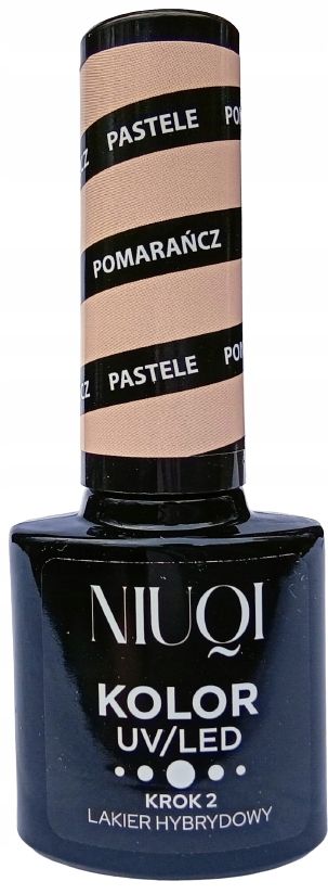  Lniuqi hybridný lak na nechty uv/led 5ml light orange 2 oranžová farba pastel pastels