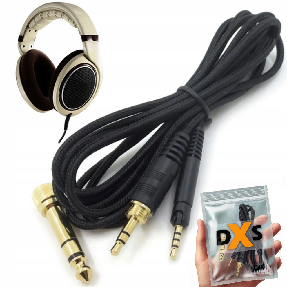  Drátový kabel spirála - sennheiser hd518 hd558 hd589 hd595 hd559 hd569