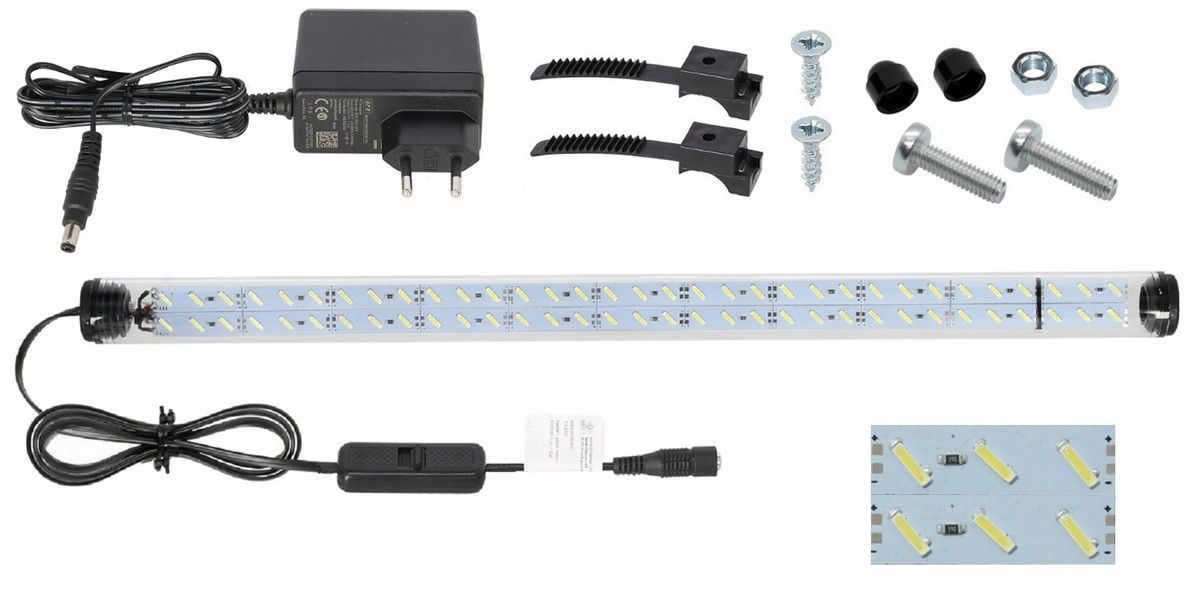  Led zářivka plant rostliny 30cm akvárium grow 1:1