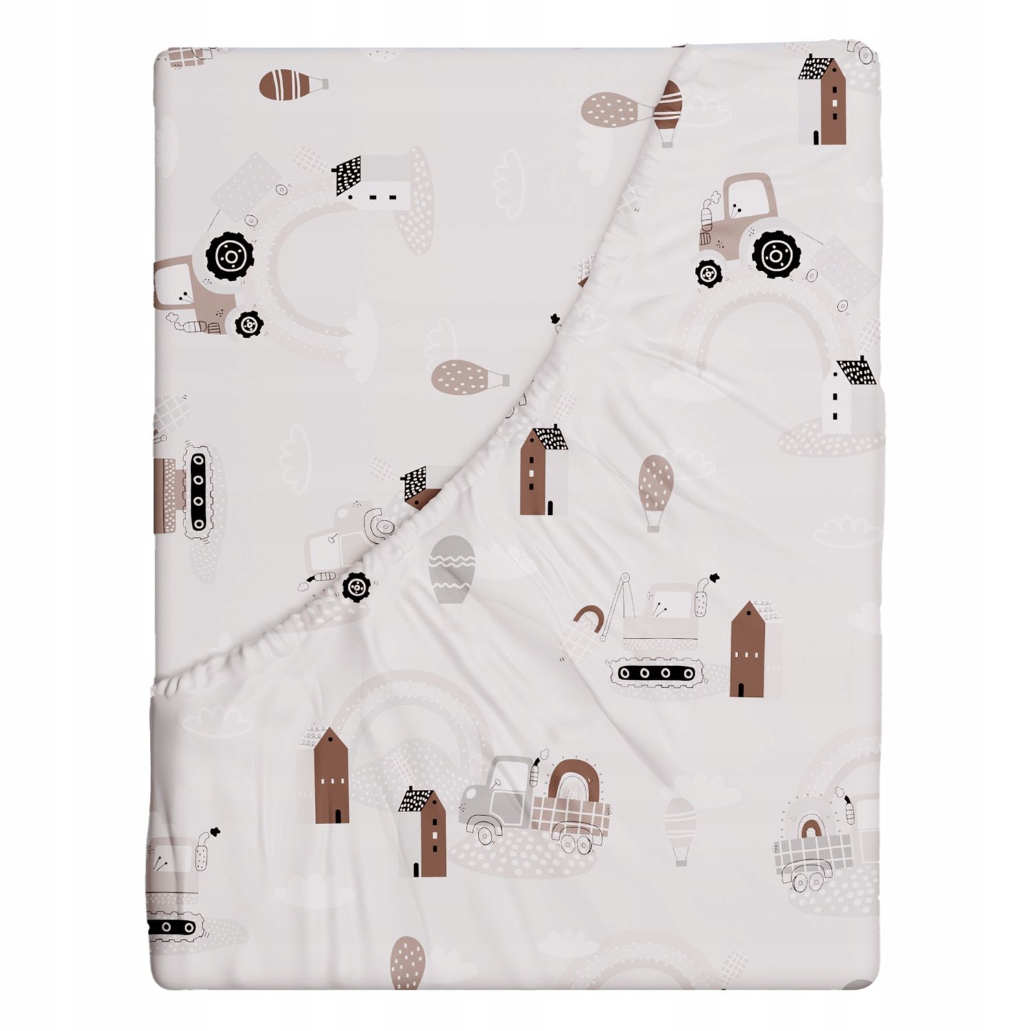  Cotton sheet with an eraser with patterns 120x60 fabric holidays 228sbi