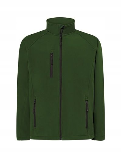  Pánská bunda jaro podzim softshell černá barva