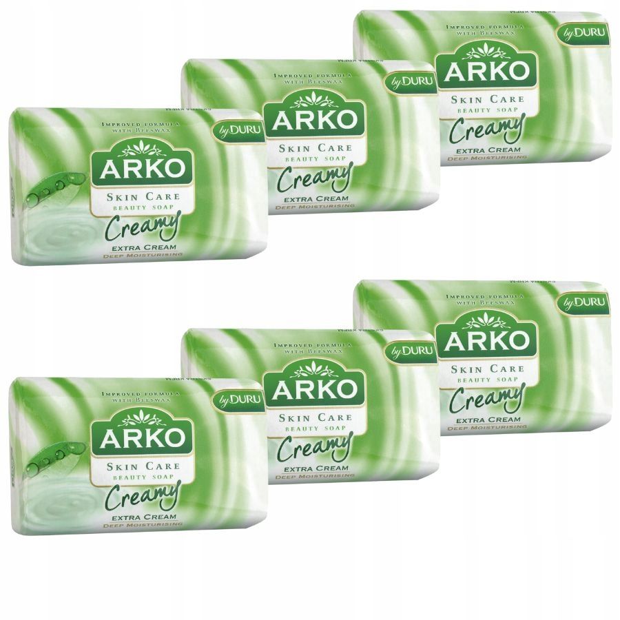  Arko kusové mydlo hydratačný extra cream, 12 x 90 g