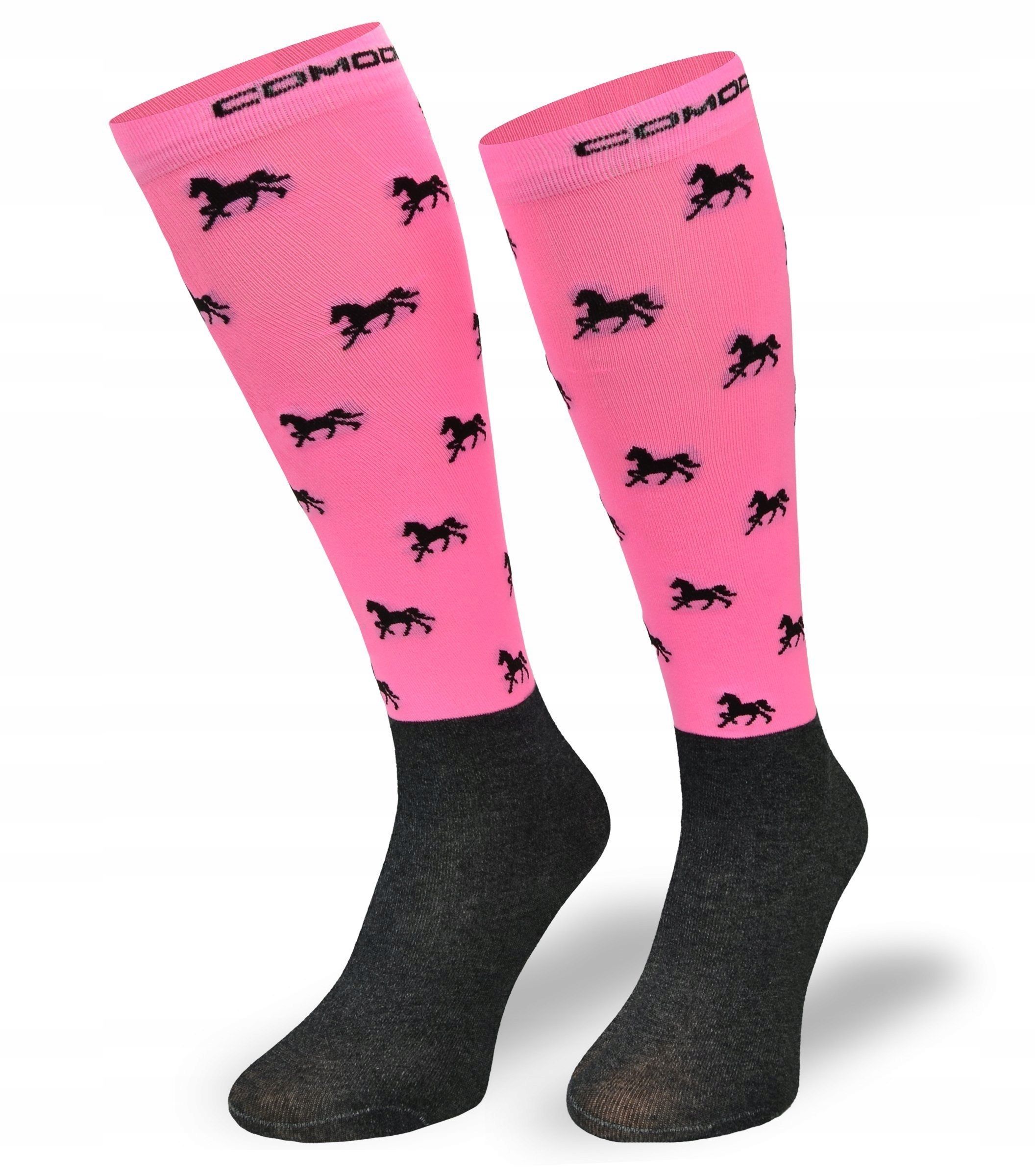  Knee-high socks dark blue for horseback riding comodo spjm