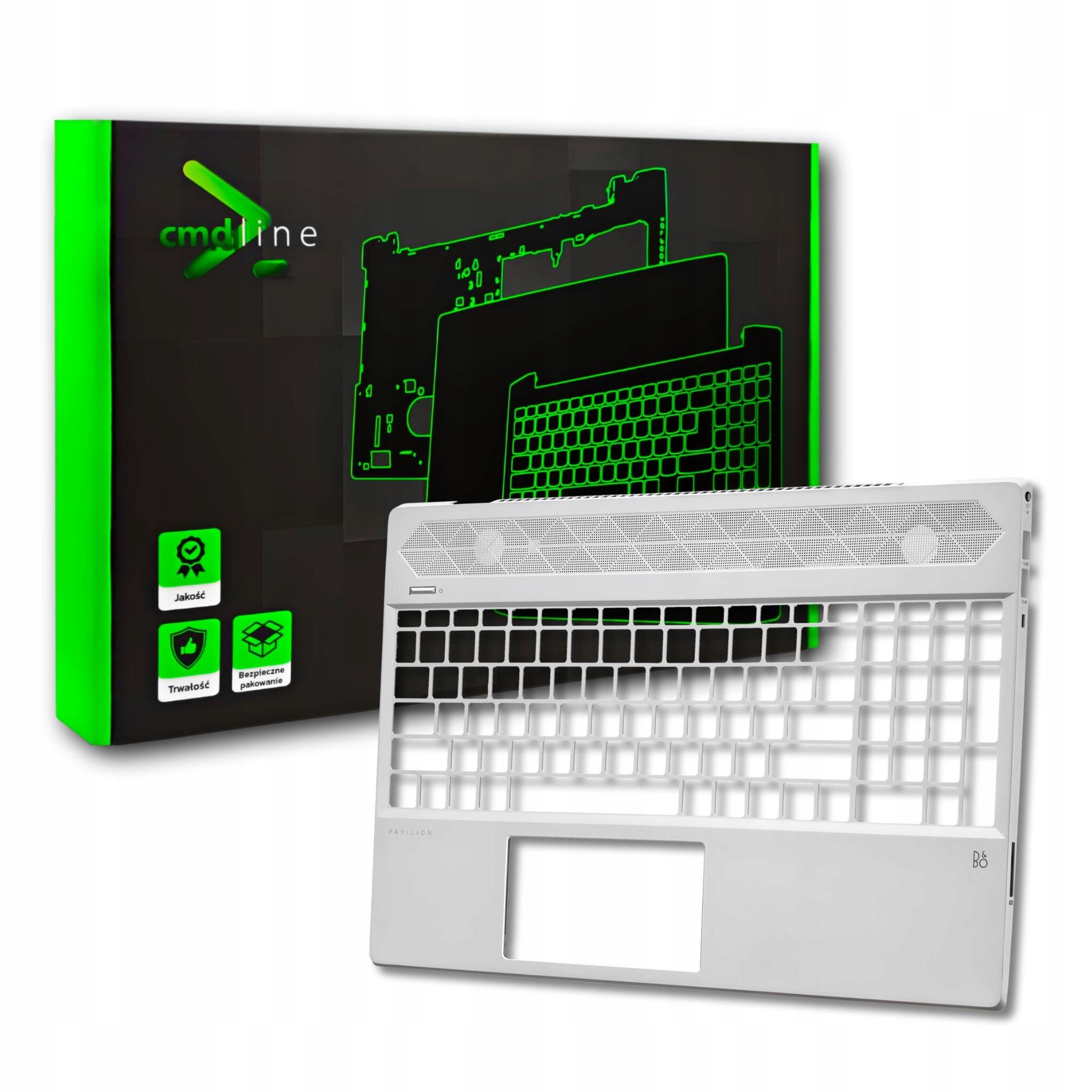  Palmrest + keyboard - hp pavilion 15-cs3027nw 15-cs3029nw / led