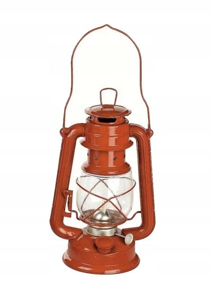  Petrolejas lampa ar odziņa sarkana krāsa