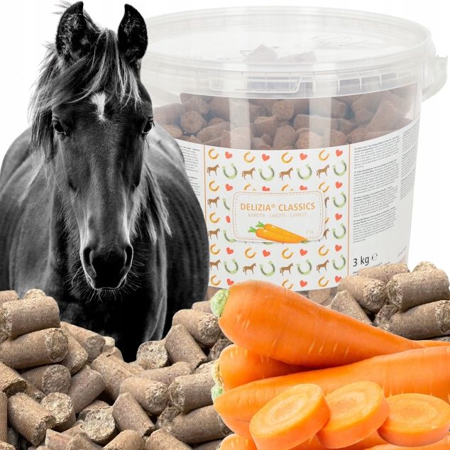  Saldainis arkliui skanėstai skanėstai kerbl delizia classic saldymedis 3kg