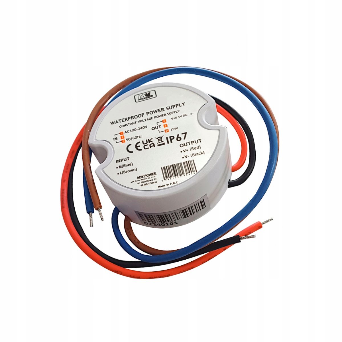  Zdroj energie 45w 24v/dc krytí ip67 krabice 1,87a af4524y spínaný zdroj