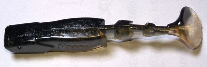  Manns predator 3,5cm geltonas su juodu grzbietem