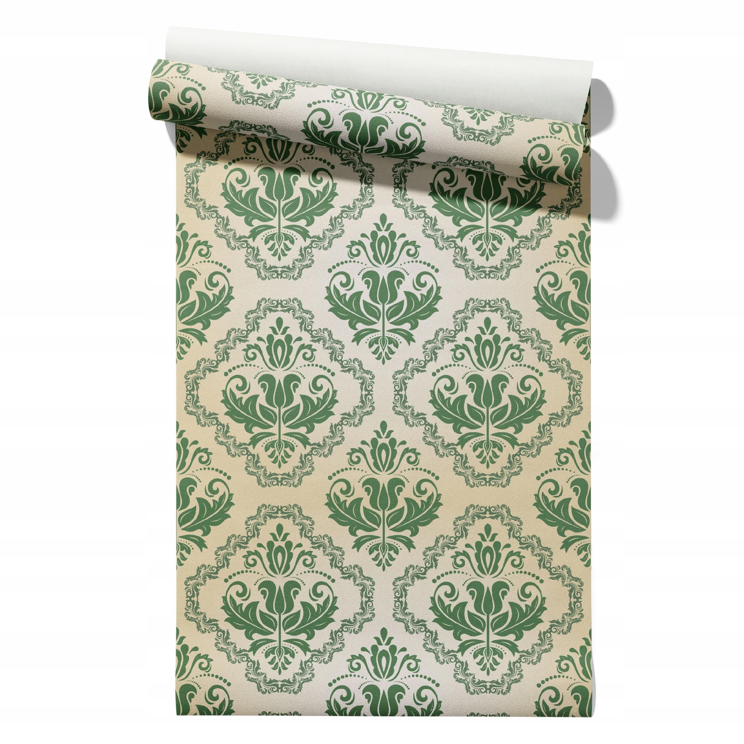  Wallpaper non-woven fabric pastel cherries wallpaper in a roll 50cm x 6,1mb
