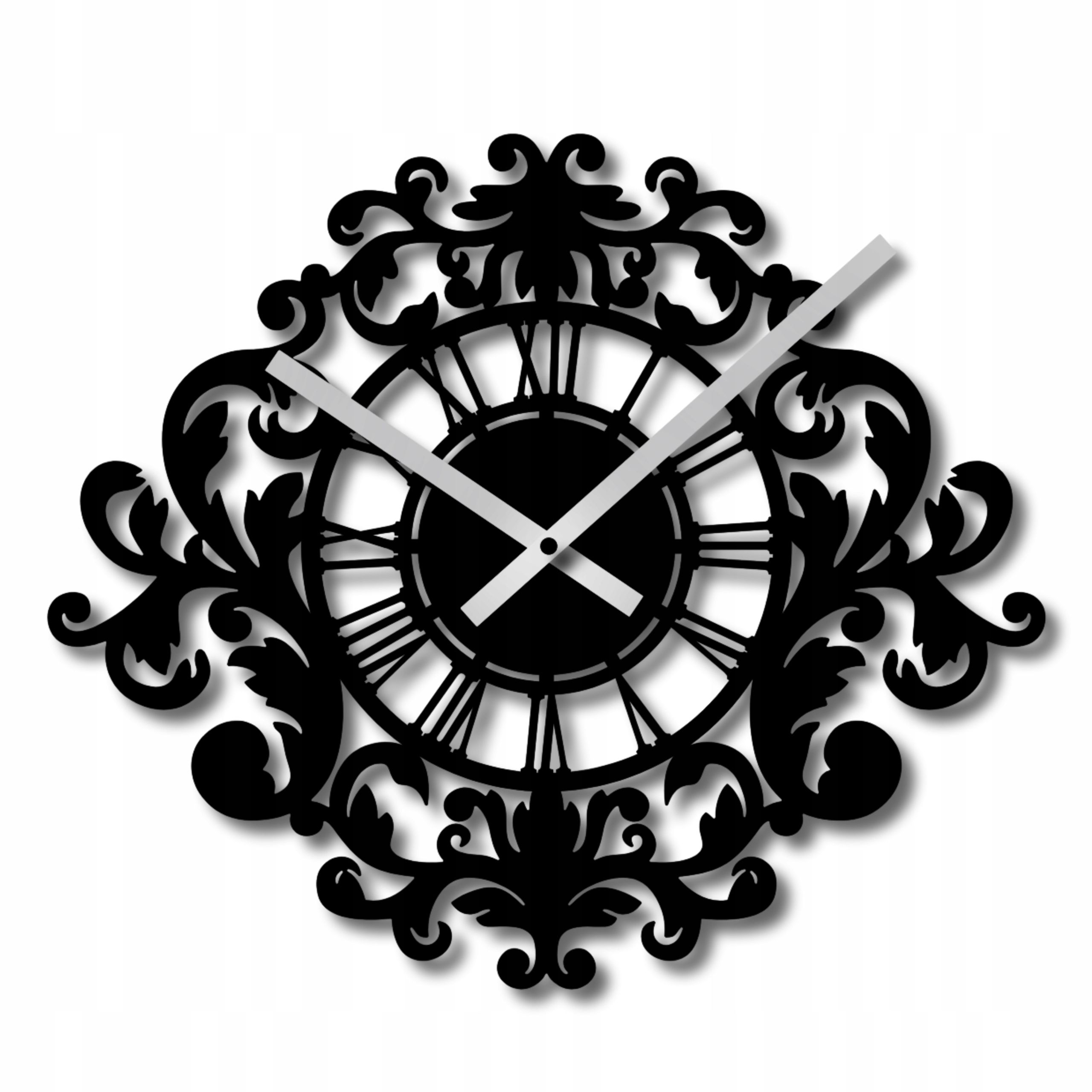  Wall clock 60 cm clock on the wall big clock openwork classic big numbers
