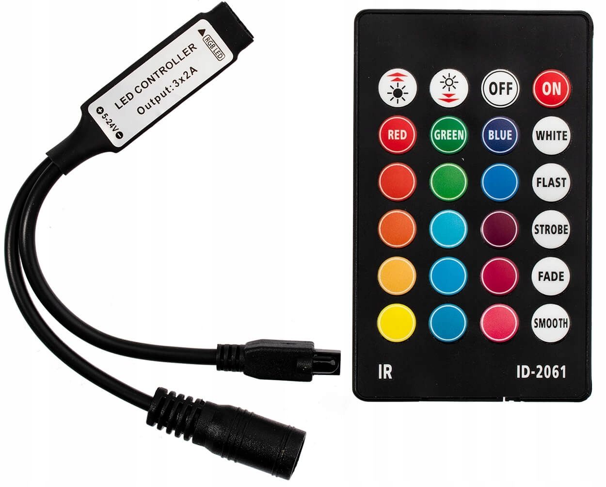  Valdymo pultelis led mi-light cct 4 zonų dimmer wi-fi mi-light fut007
