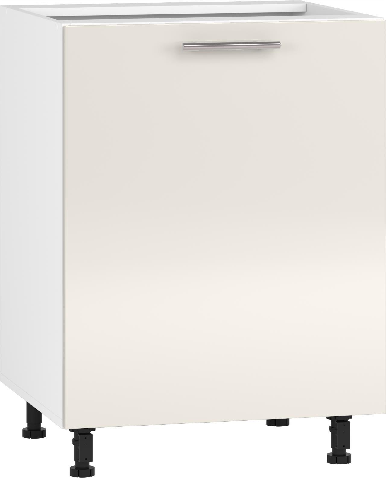  Unterschrank armatur für küche modular unter der spüle beige glosse vento dk-80/82
