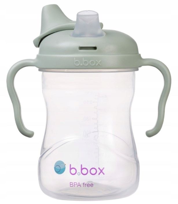  B.box non-spill cup with soft mouthpiece for learning to drink blush 1 pcs.