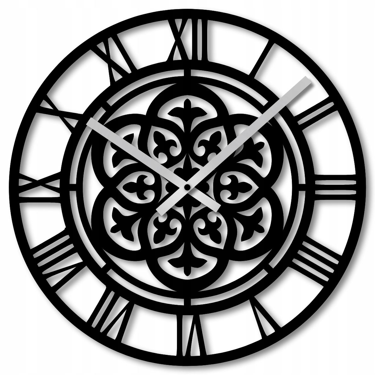  Wall clock 60 cm clock on the wall big clock openwork classic big numbers