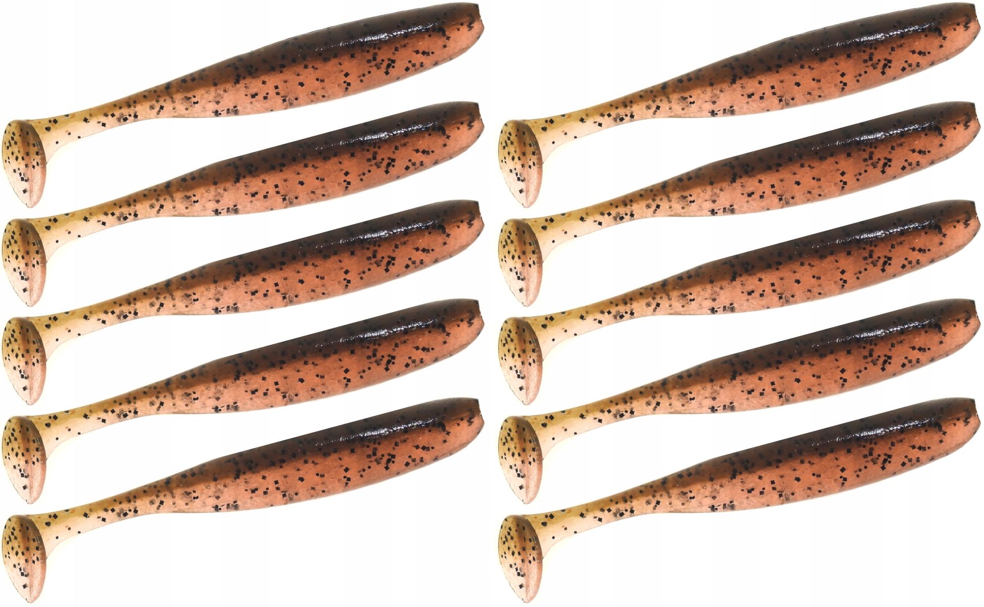  Keitech easy shiner 3' 7cm orange gold dust glühen