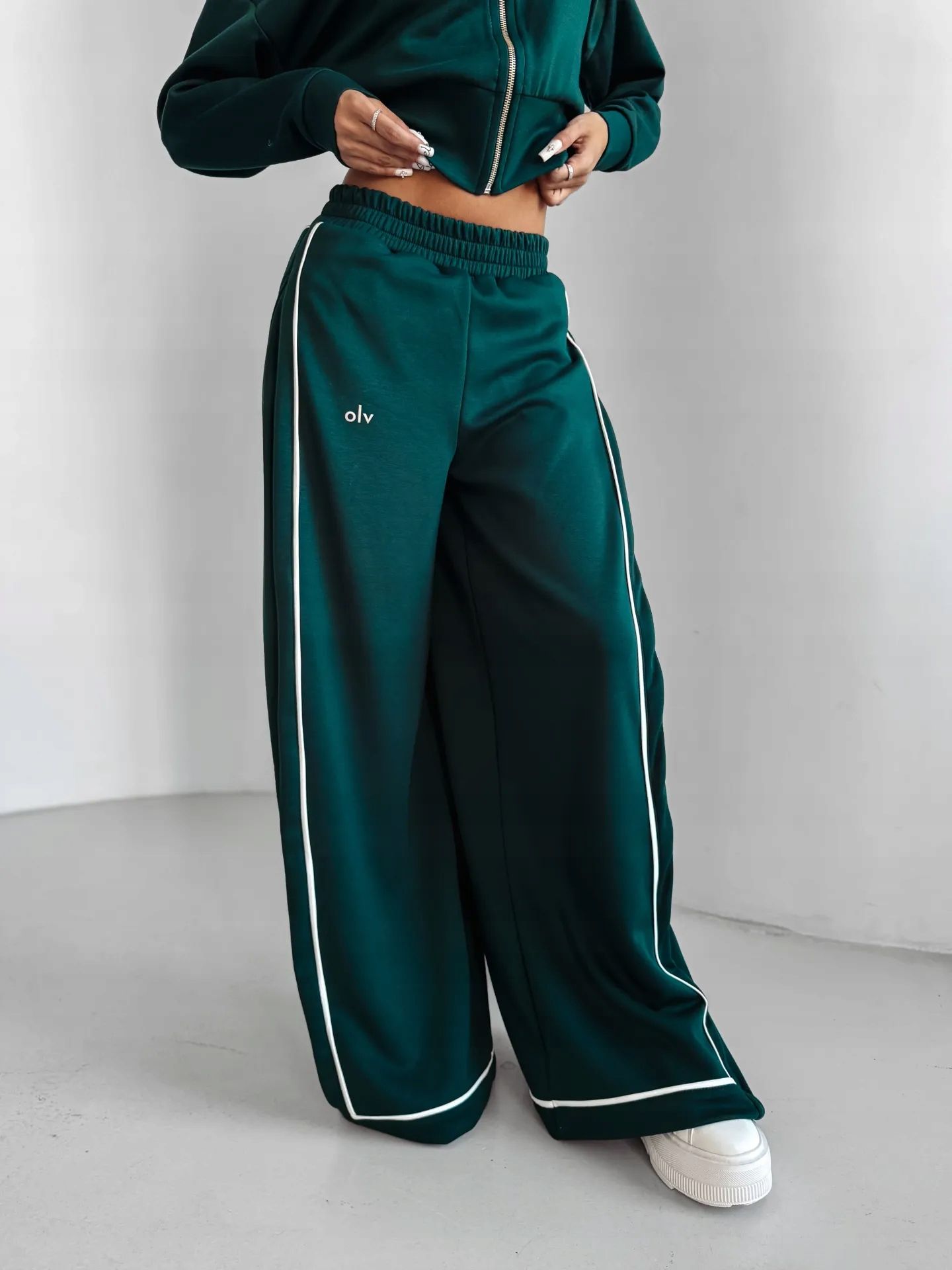 Damenhosen olavoga silent storm pants - dunkelgrün größe m)