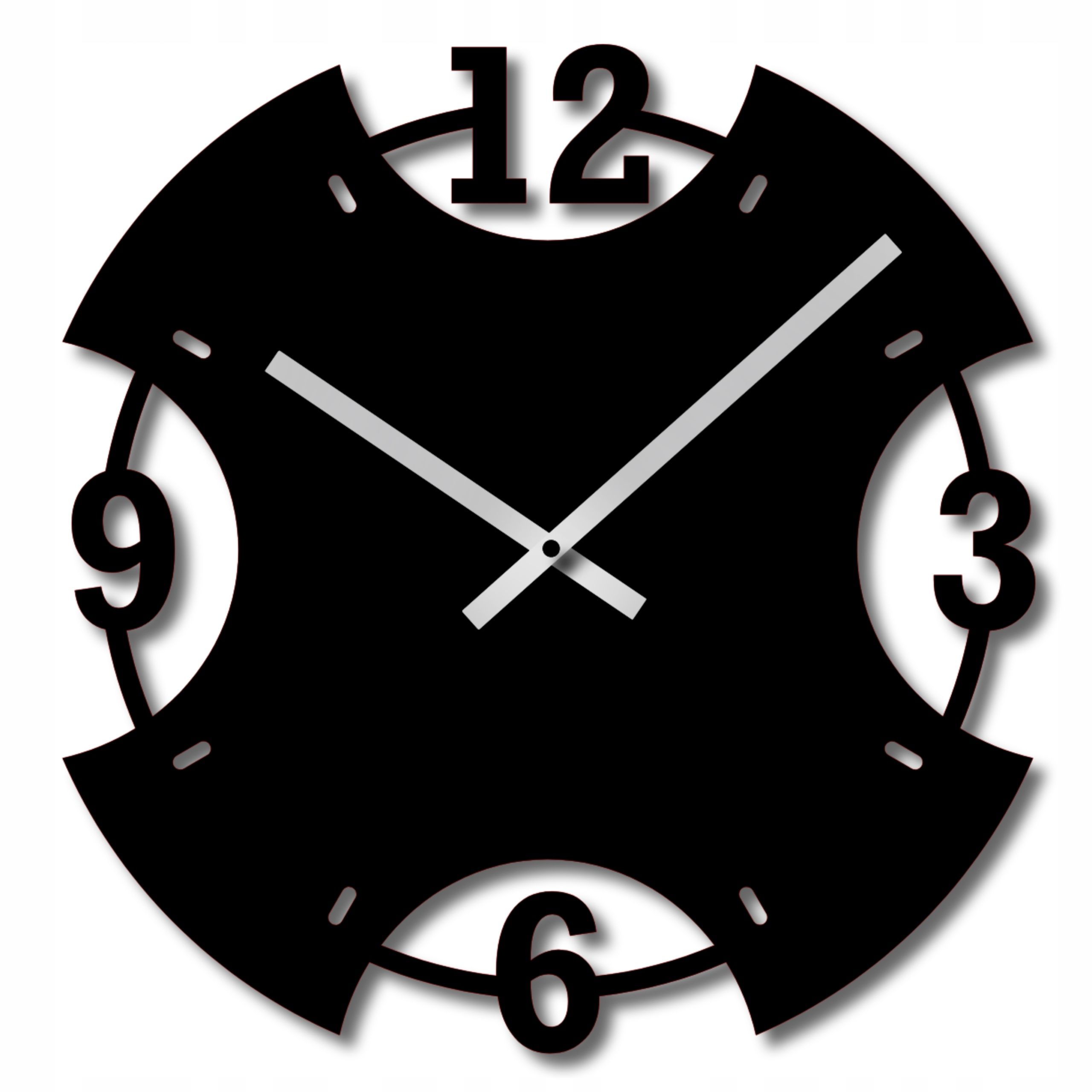  Wall clock 60 cm clock on the wall big clock openwork classic big numbers