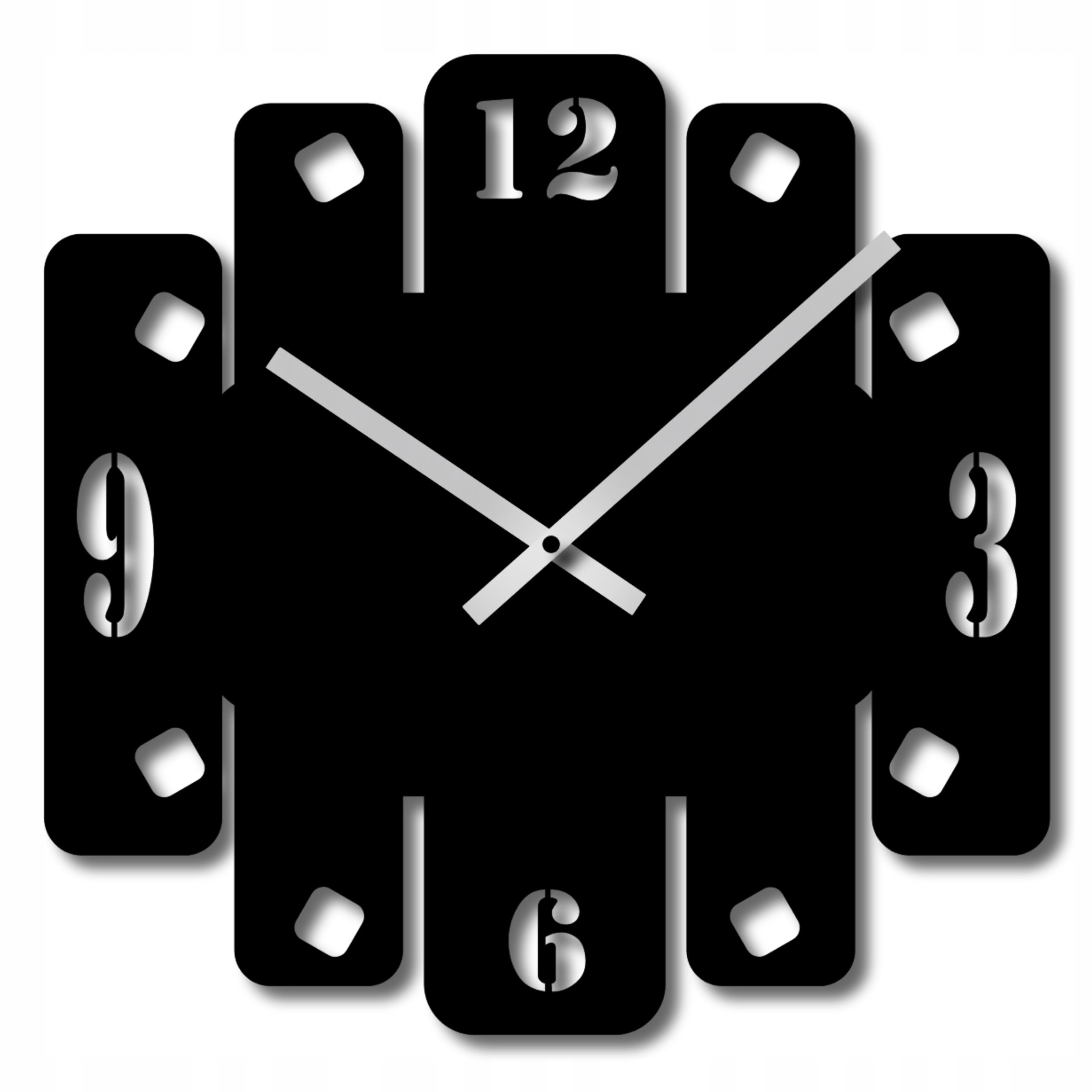  Wall clock 60 cm clock on the wall big clock openwork classic big numbers