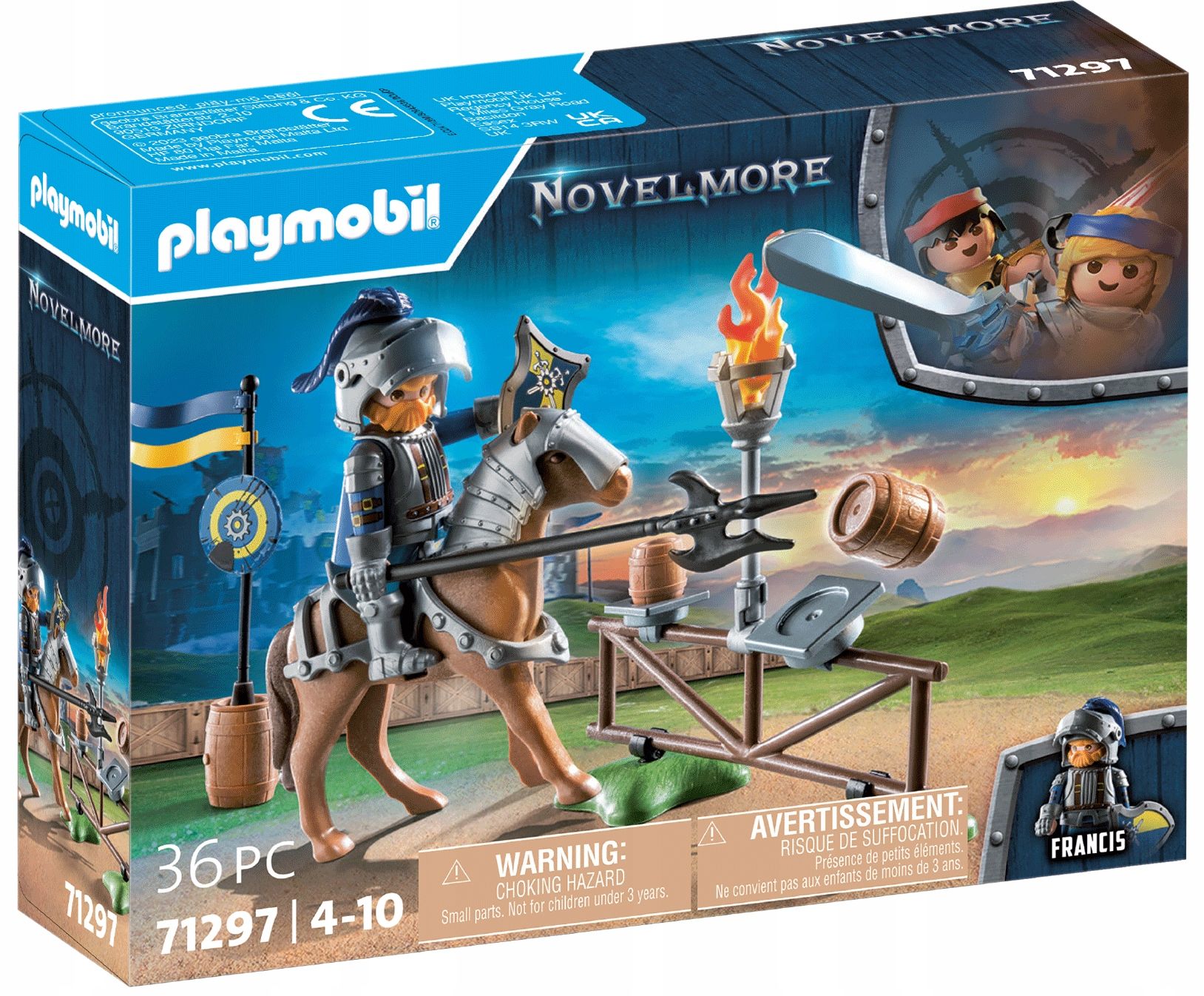  Komplektas playmobil 71423 automobilis su nameliu ant ratų