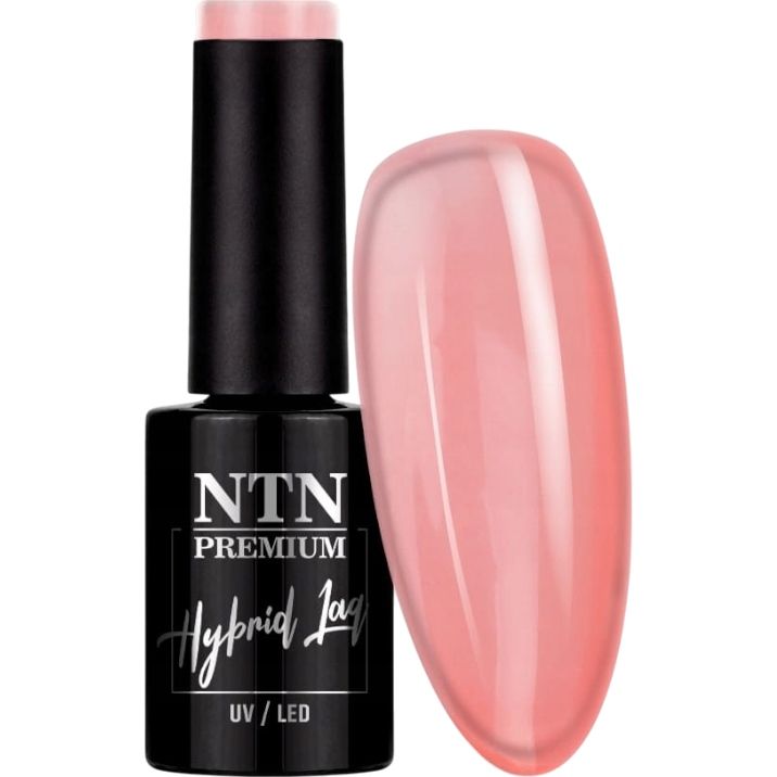  Hibrīda nagu laka ntn 5g splash balts white sniega balts nr123