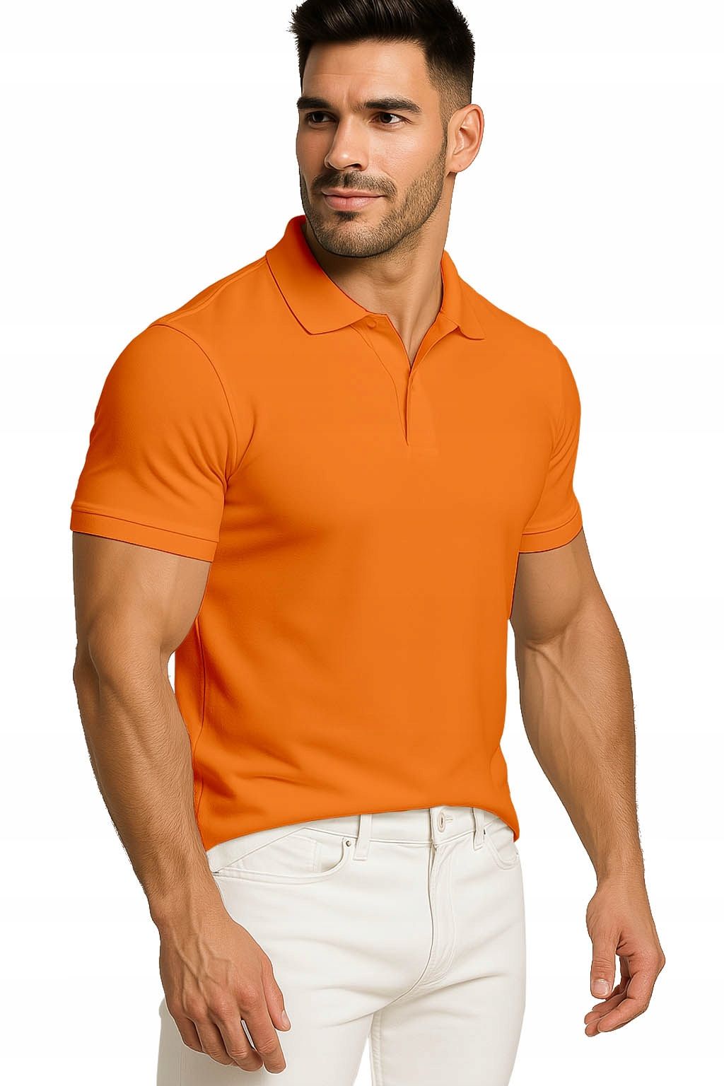  Men&#39;s polo shirts t-shirt elegant reinforcement cotton with collar m