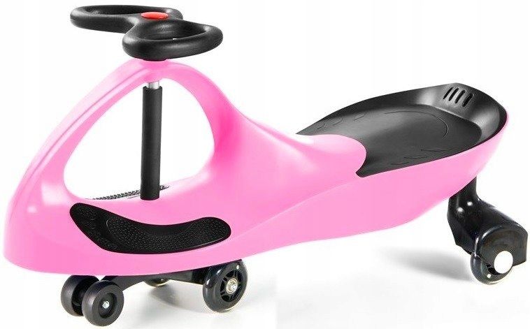  Roller twistcar lastele helendav kummist rattad led