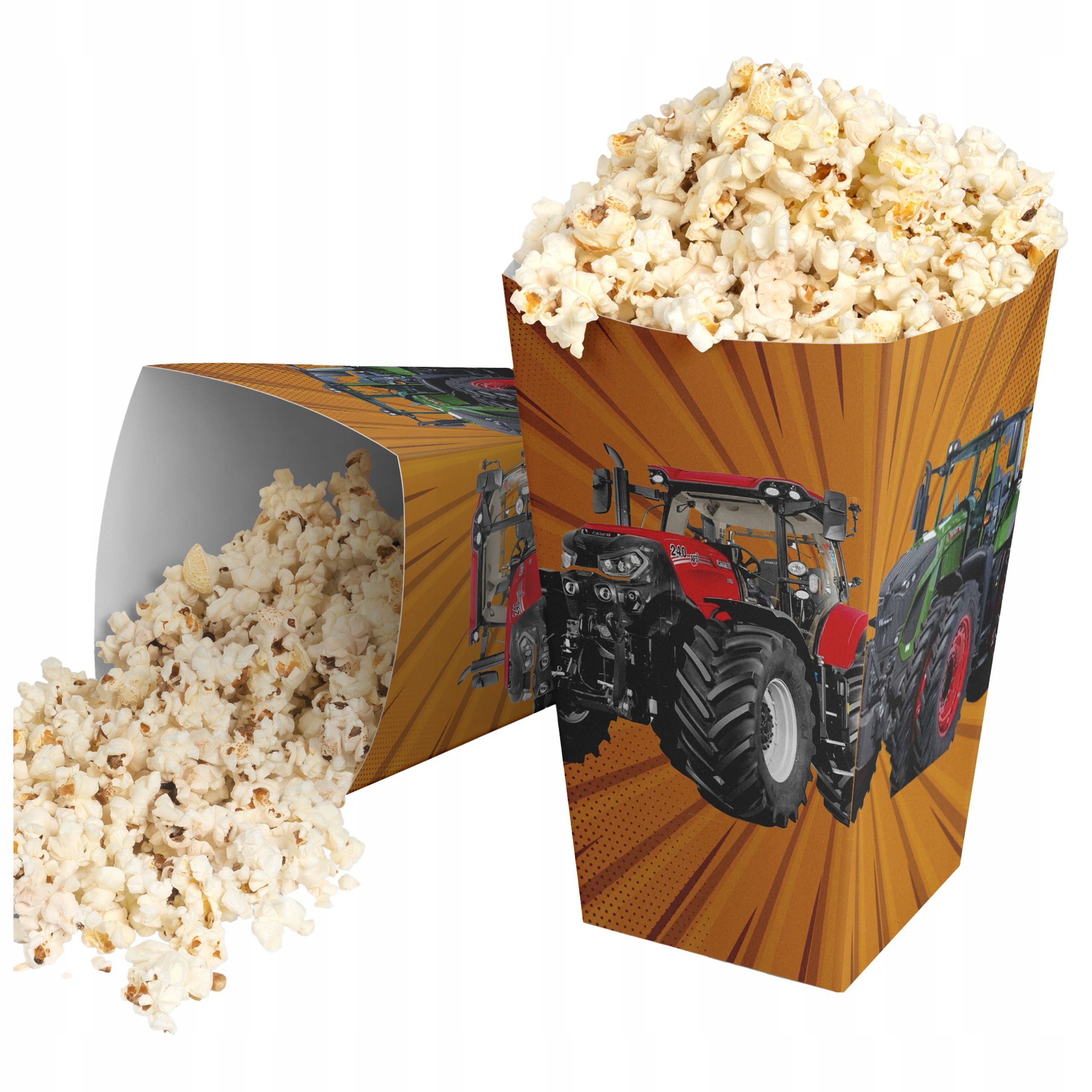  Popcorn boxes snacks football football footballer birthday 4pcs