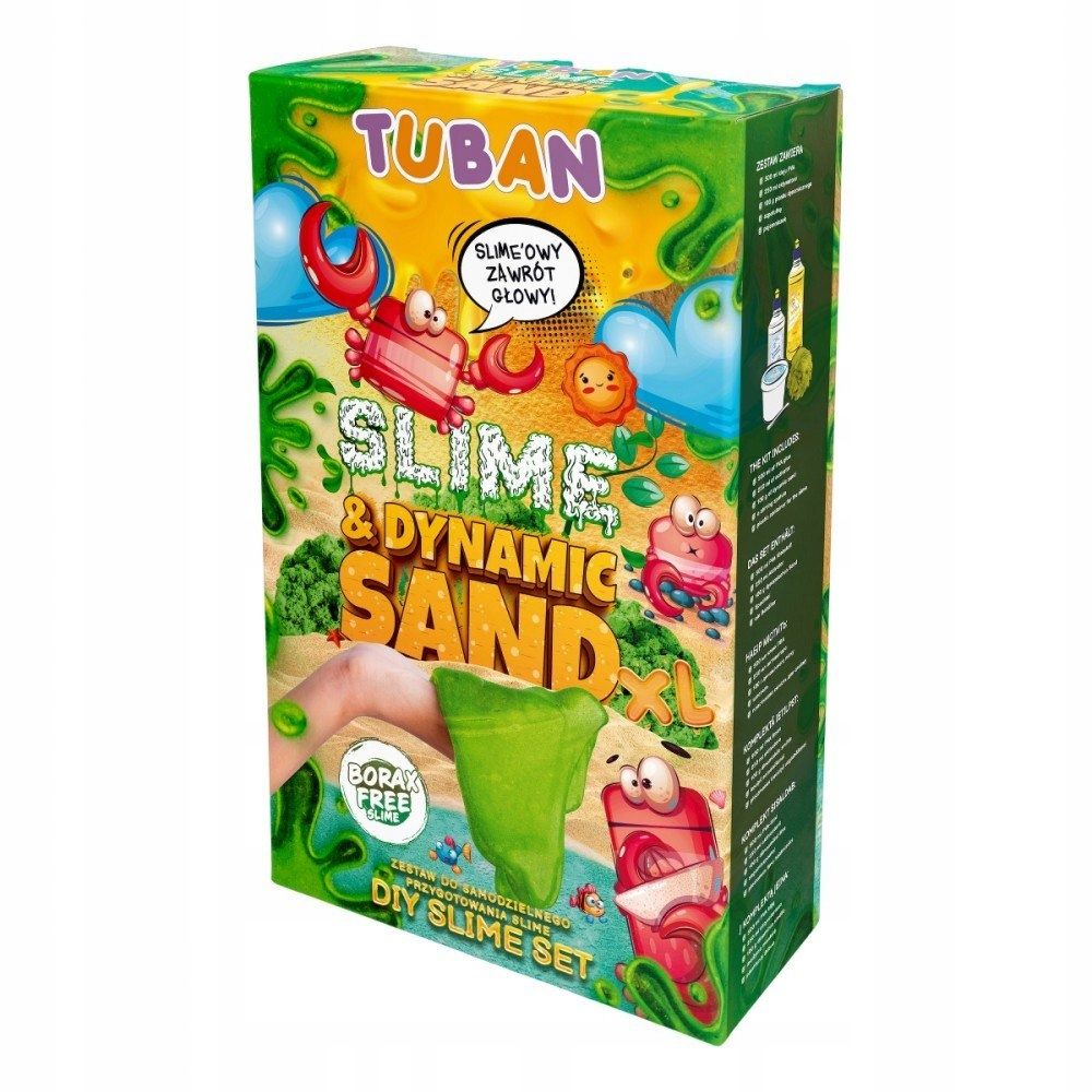  Kreativní sada udělej to sám modrý slime dárek pro chlapce 6-7 -leté děti+