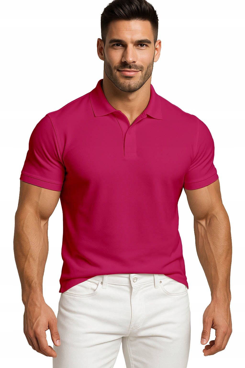  Men&#39;s polo shirts t-shirt elegant reinforcement cotton with collar m