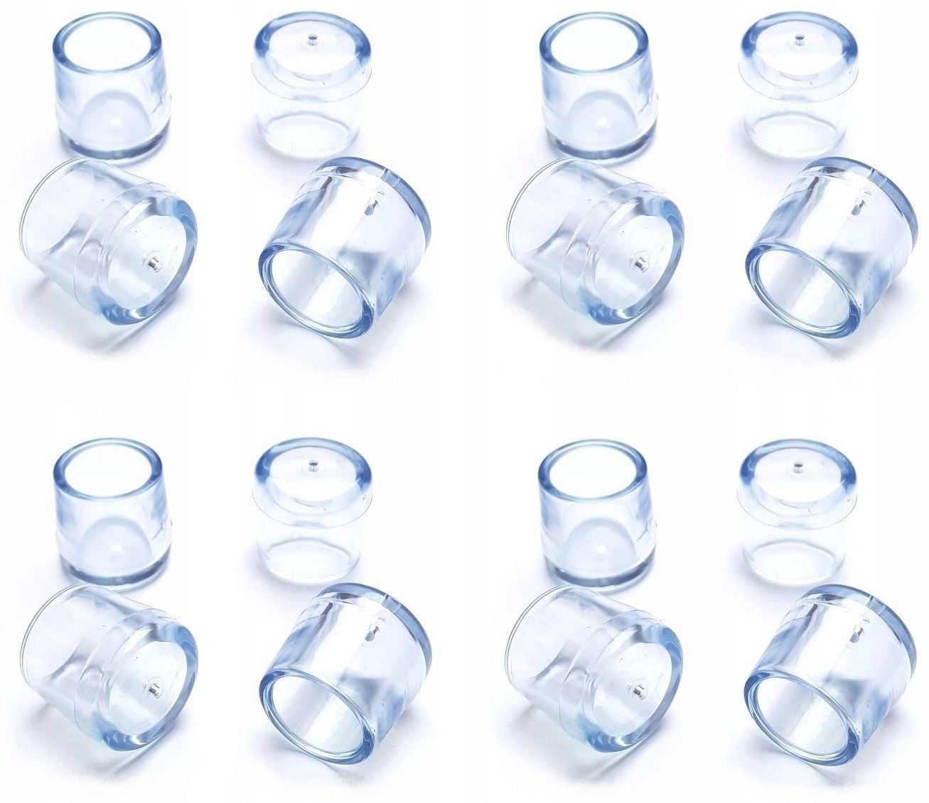  Čepice pro nohy židle tabulka vyztužené základ 12mm
