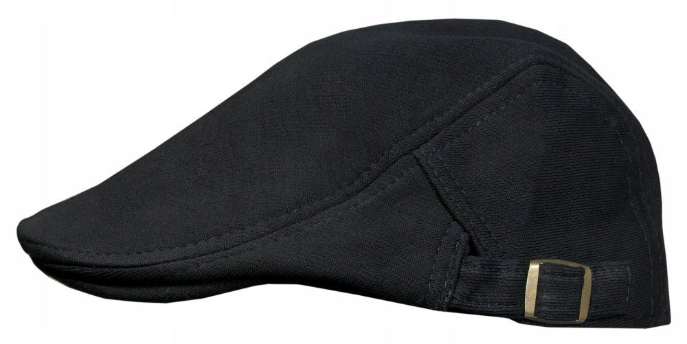  Tmavě modrá sjízdný wiosenno-jesienny klobouk s kšiltem muž