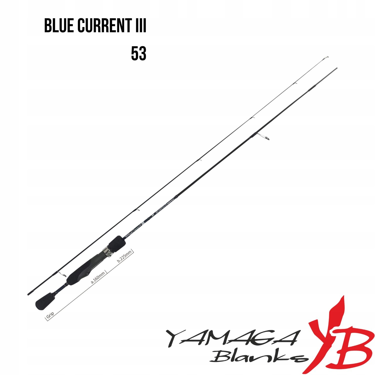  Meškerė casting yamaga blanks blue current iii 82b
