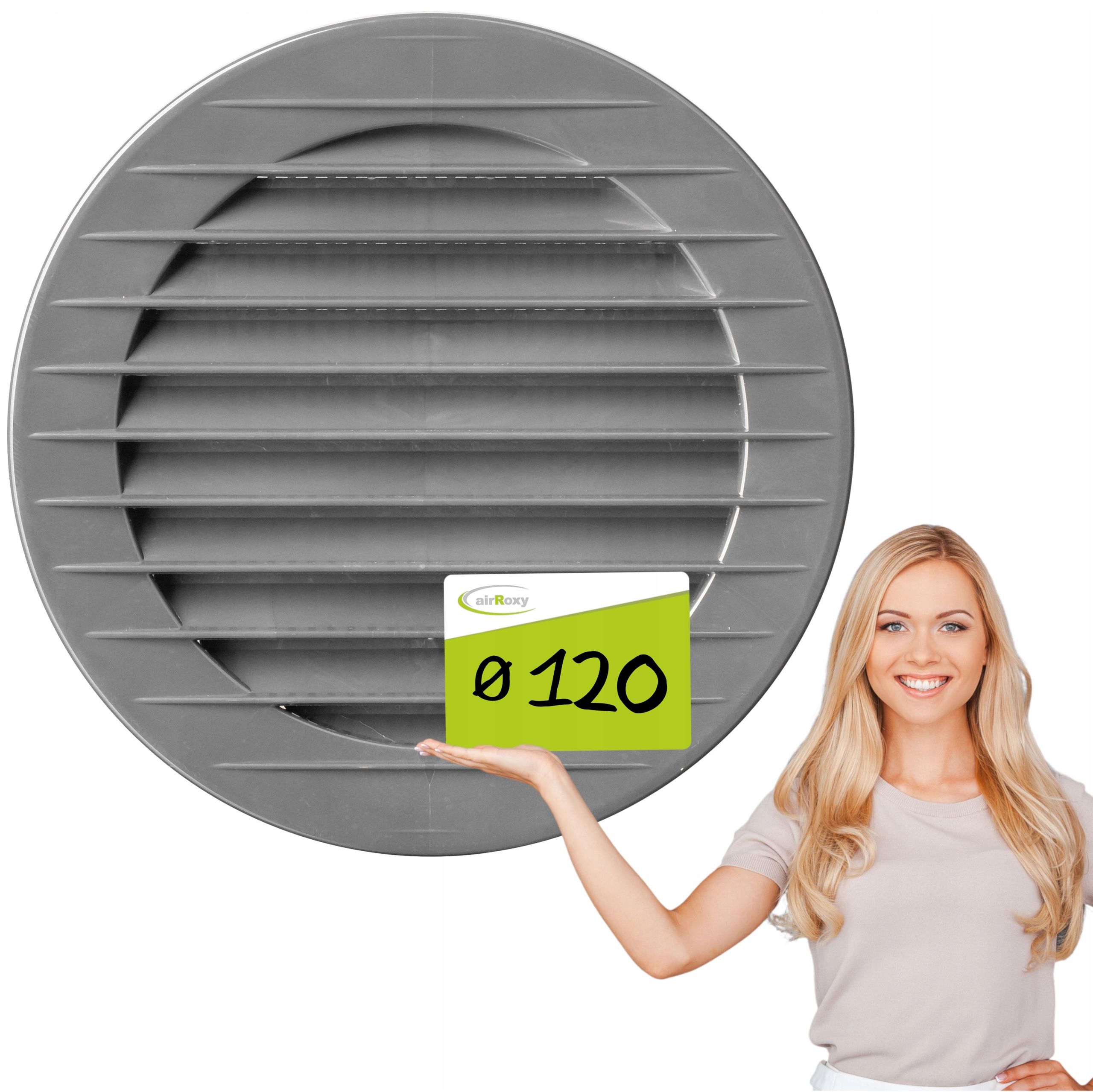  Apaļas ventilācijas restes ar sietu braz fi 80