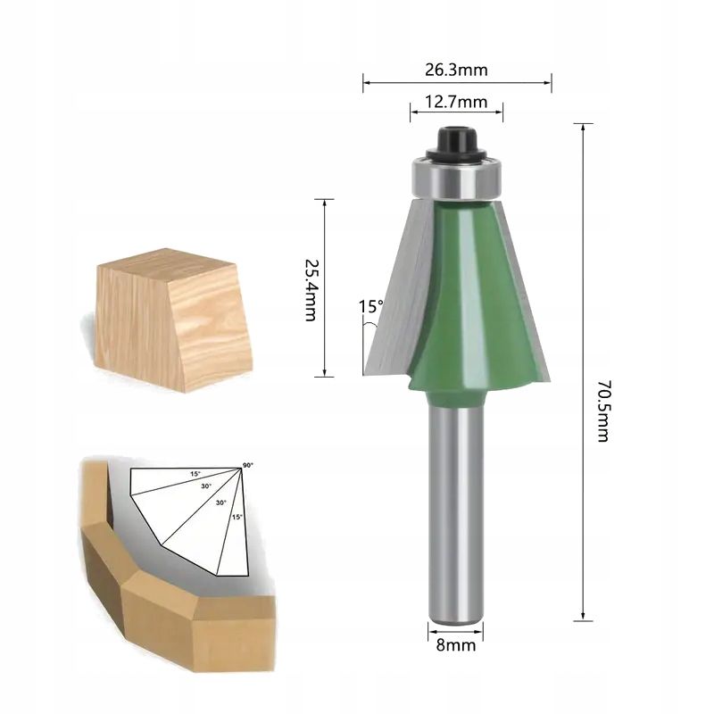  Frees planeerimise jaoks strugania puidu jaoks mdf 55x57mm südamik 8mm