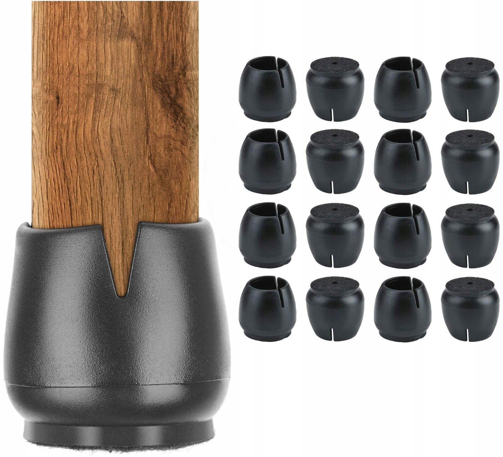  Vāciņi kājām krēsli jūtama 22-24mm