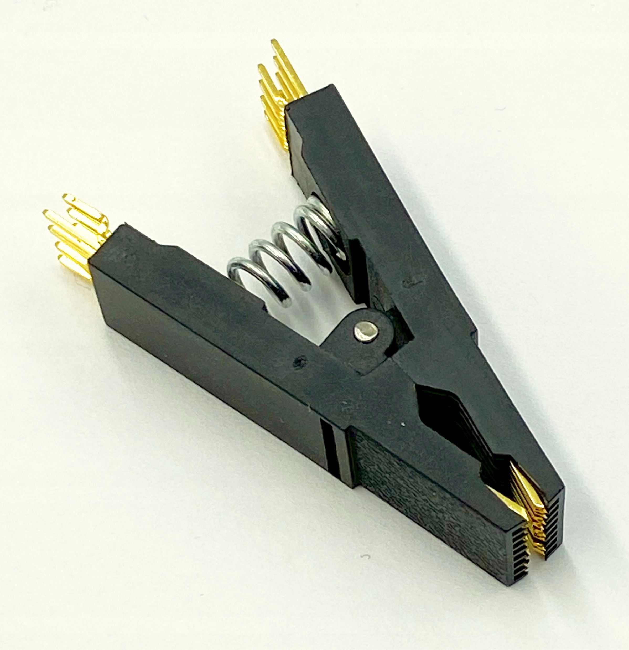  Spaustukas bandymo soic 8-pin r=1,27mm su kabeliu i ad