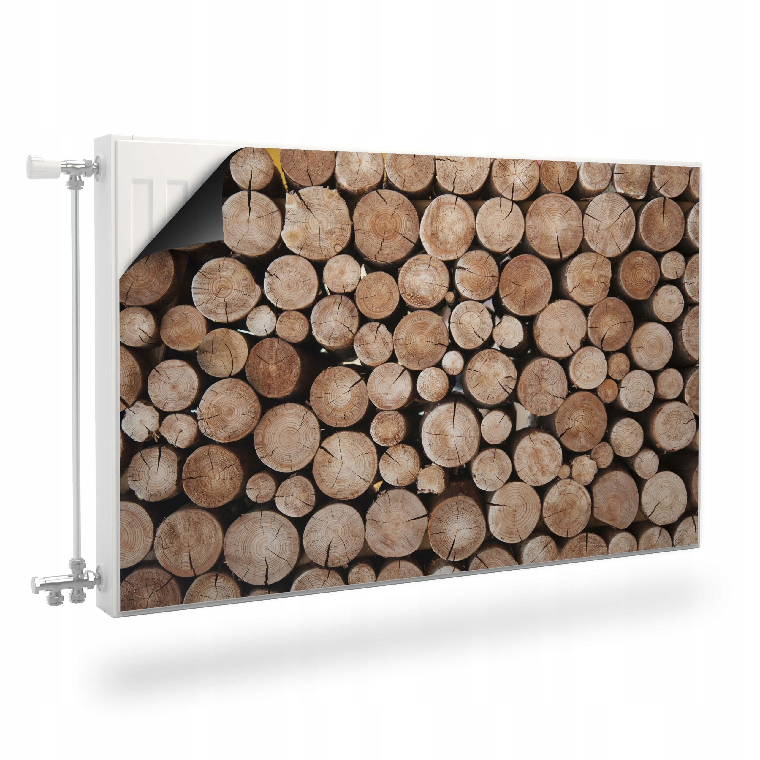  Magnetinis kilimėlis šildytuvas lamelės medis 3d 120x60