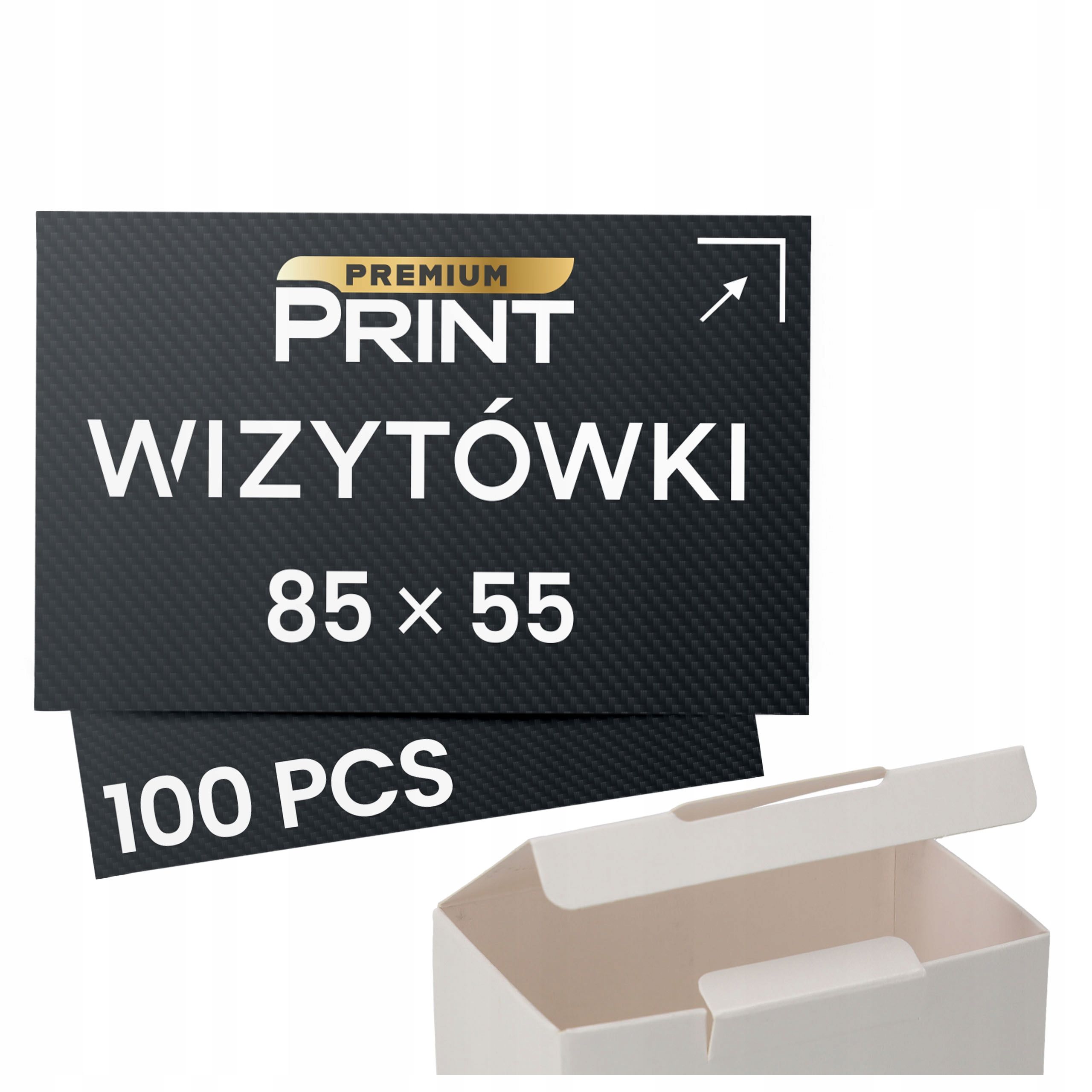  Vizitky premium 90x50 mm křída 400g/m² oboustranný 100 ks. | čaroděj zdarma