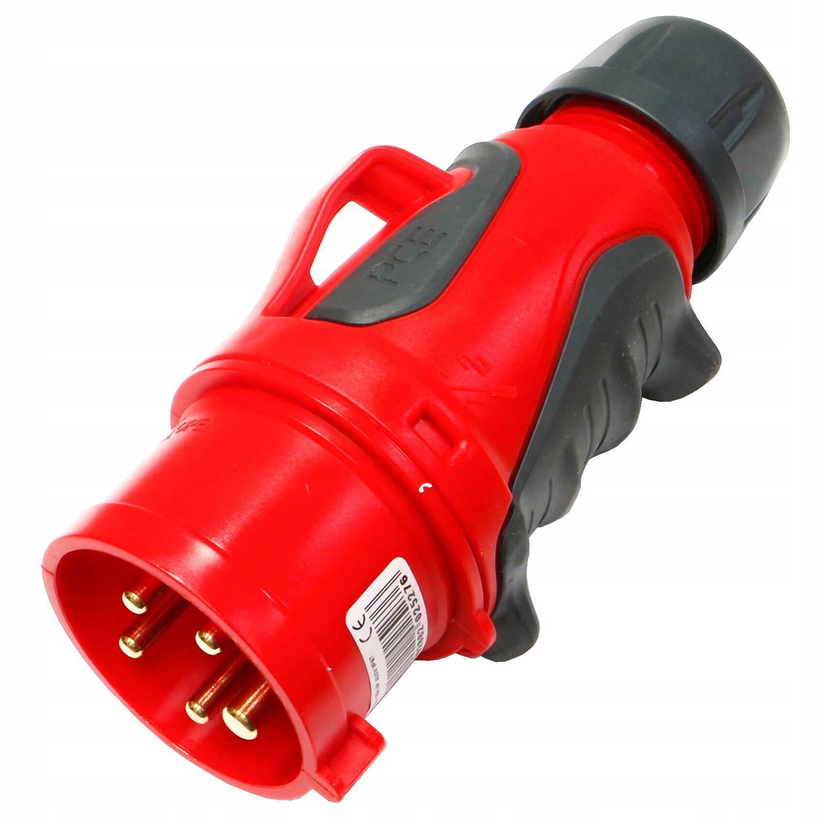  Taisns spraudnis 16a z/u uni-schuko melna krāsa wt-40