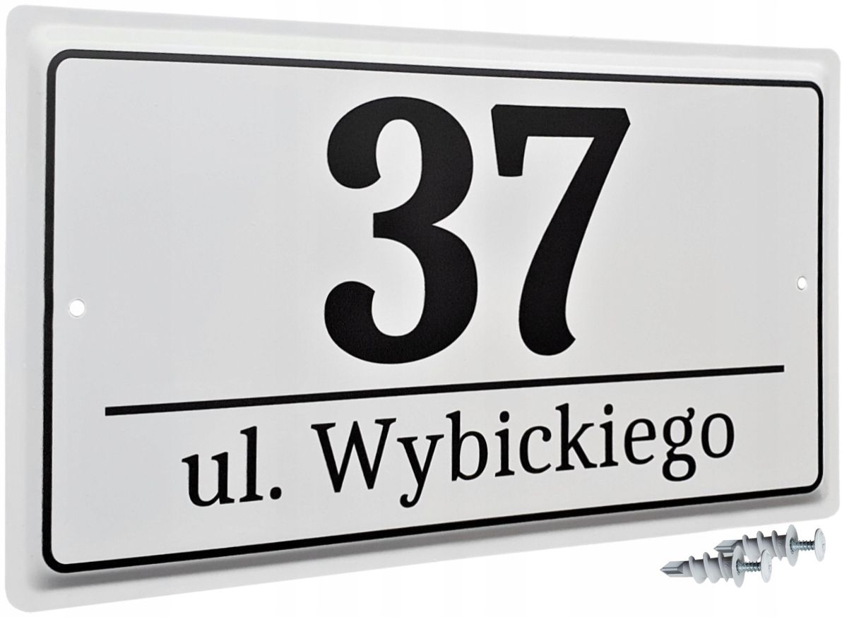  Address table metal ground - blue - uv